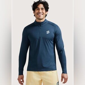 Men’s Peloton Warm Up 1/4 Zip in Navy Size Large